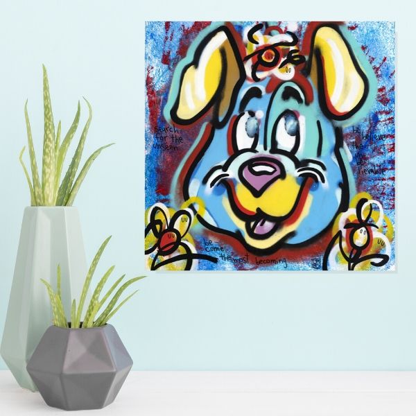 Search for the Unseen - Lebo Steel Mineral Print